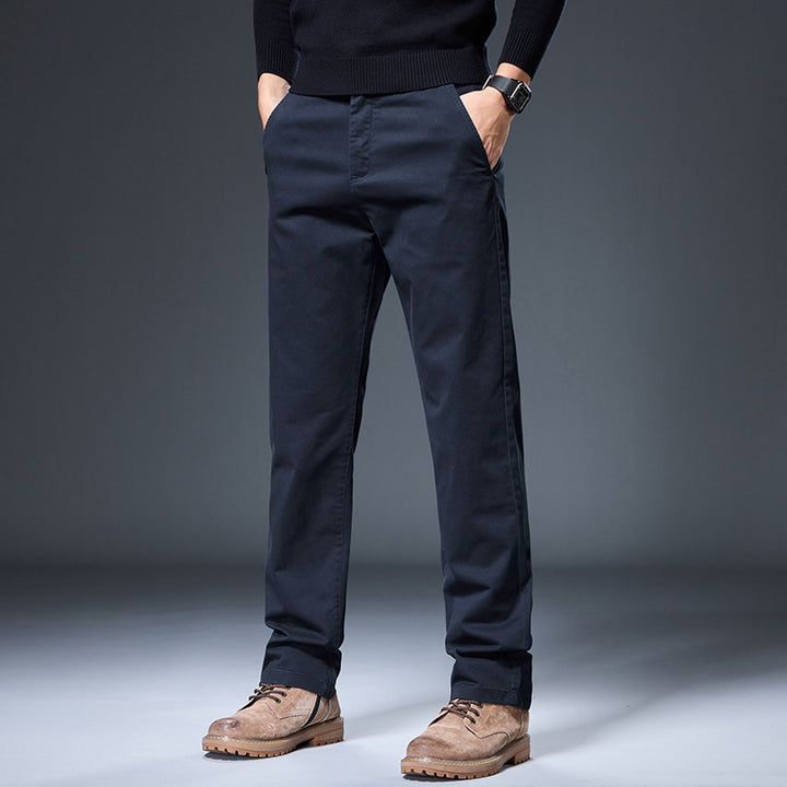 Chinos for men with a practical fit and an elastic waistband Lune London
