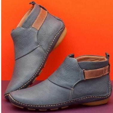 Elegant comfort ankle boots for women made of high quality leather Lune London