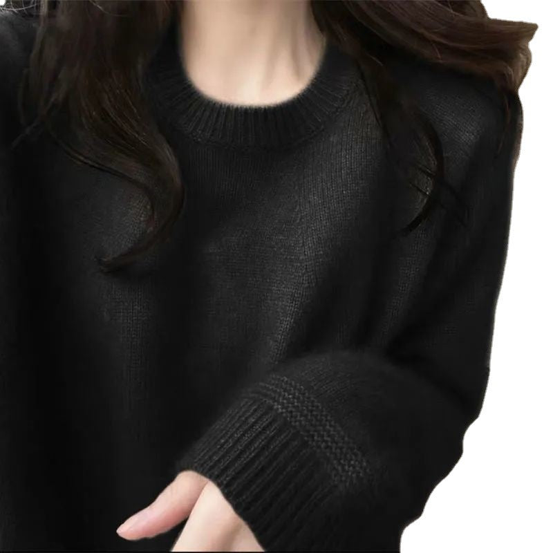 Pull en cachemire pour femmes avec une fine structure côtelée et une coupe décontractée Chic & Stil