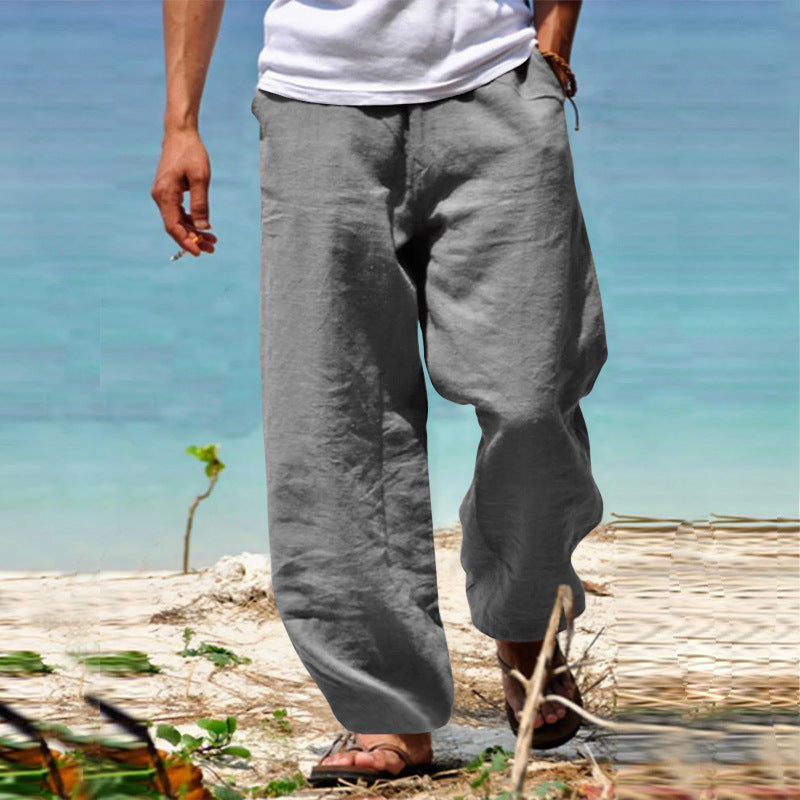 Comfortable casual pants for men with adjustable waist Lune London