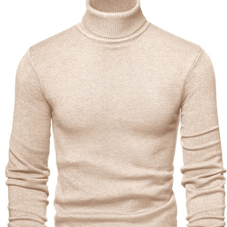 Timeless turtleneck sweater for men in soft wool Lune London