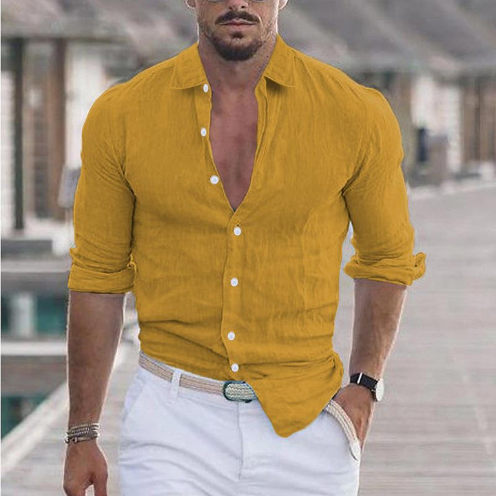 Herren Hemd mit modernem Schnitt und taillierter Passform von Lune London