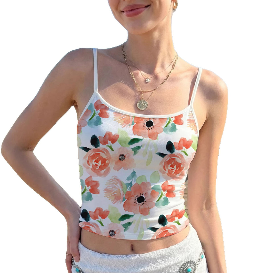 Women Crop Top with Colorful Mandala Design Lune London