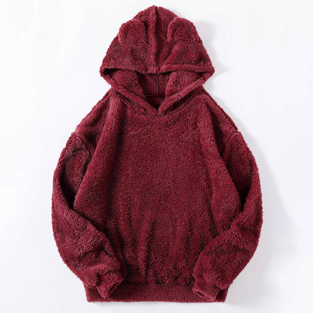 Ladies Hybrid Plush Hoodie Lune London