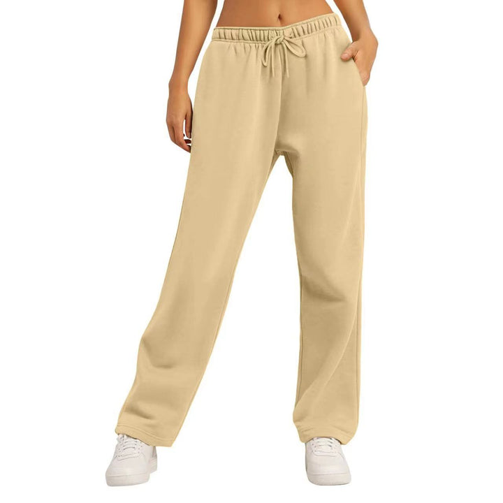 Casual wide pants for women with elastic waistband Lune London