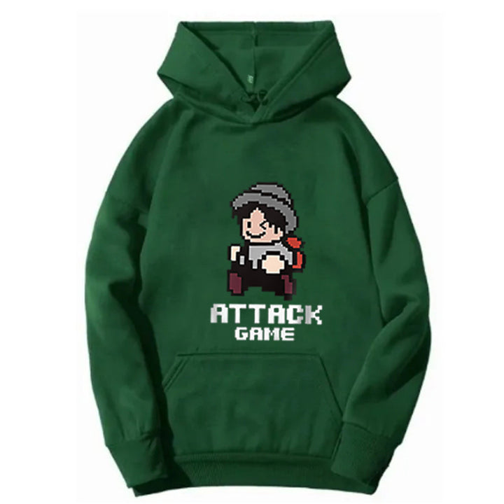 Women's hoodie with playful retro game design Chic & Stil