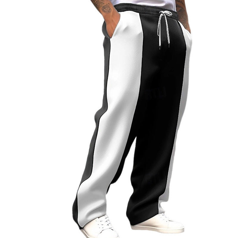 Men's sporty jogger pants with fashionable side design Lune London