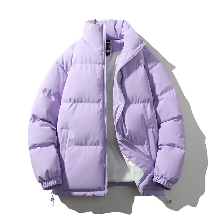 Insulated hooded jacket for men with high collar and stylish cut Lune London