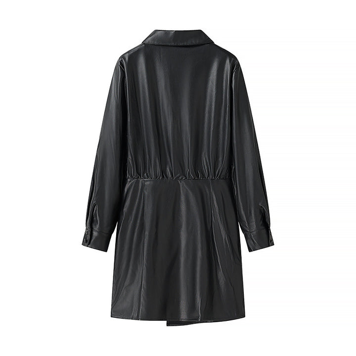 Ladies faux leather coat Lune London