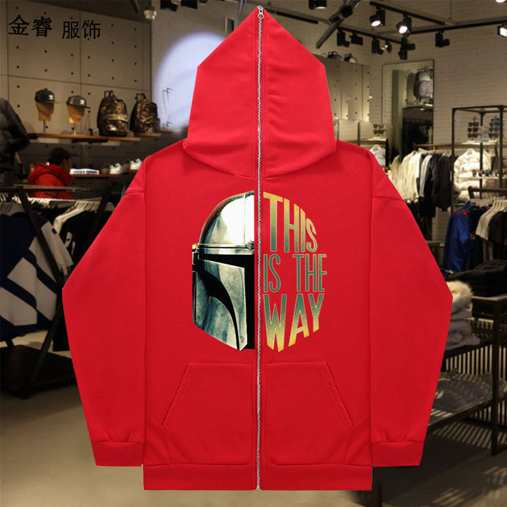 Hooded jacket for women with high-quality graphic design and comfortable pockets Lune London