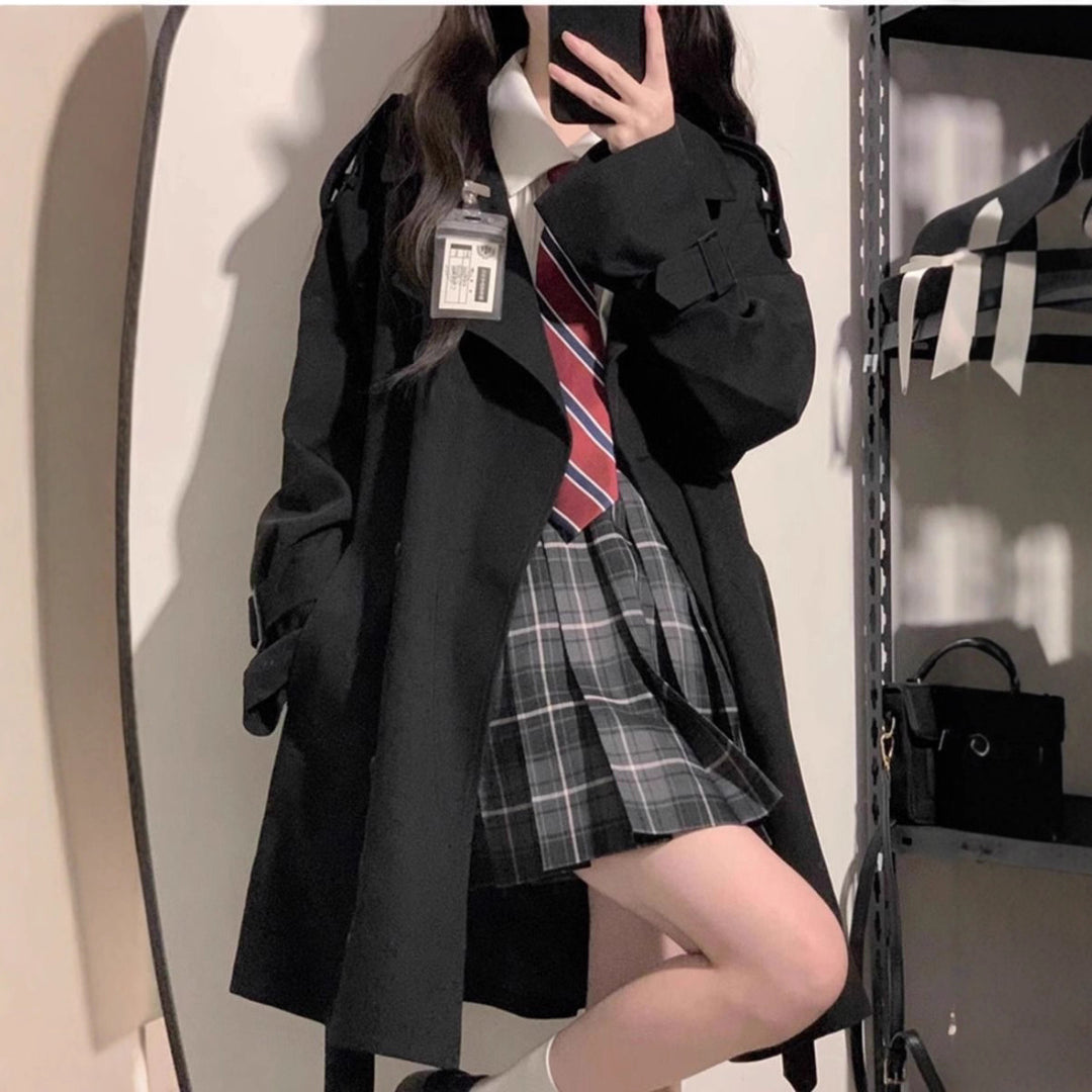 Manteau trench à la mode pour femmes avec coupe oversized Chic & Stil