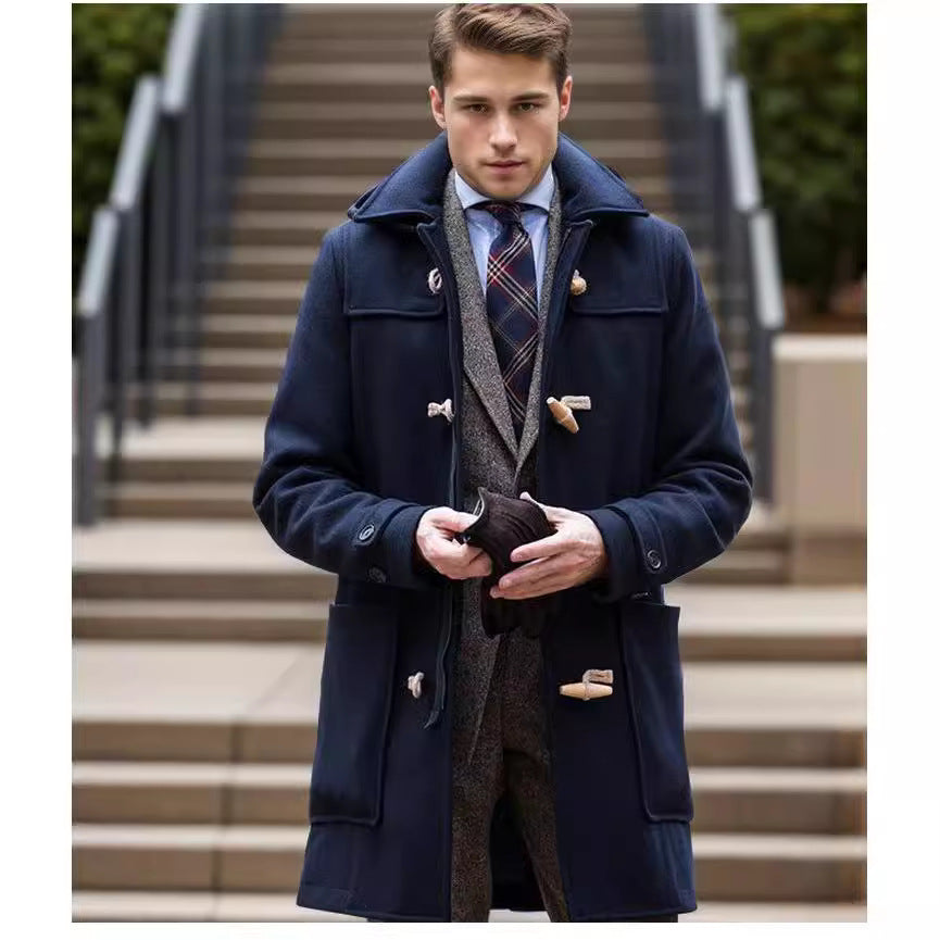 Chic and Stylish Men's Duffle Coat