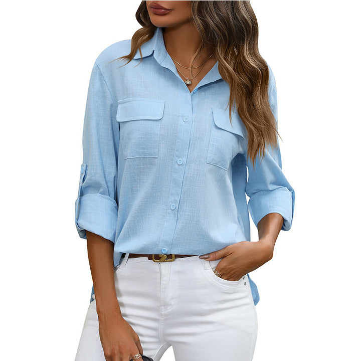 Trendy long sleeve blouse for ladies Lune London
