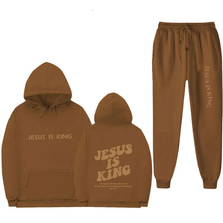 Women's Sweatshirt and Jogging Pants Set Chic & Stil