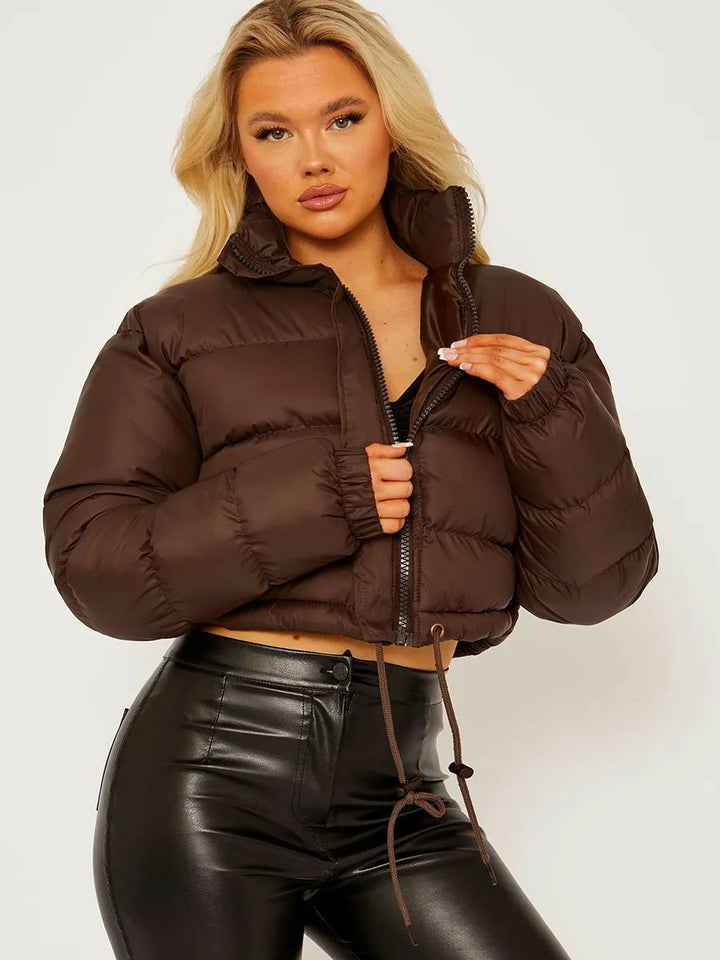 Ladies stylish, short cut padded jacket Lune London