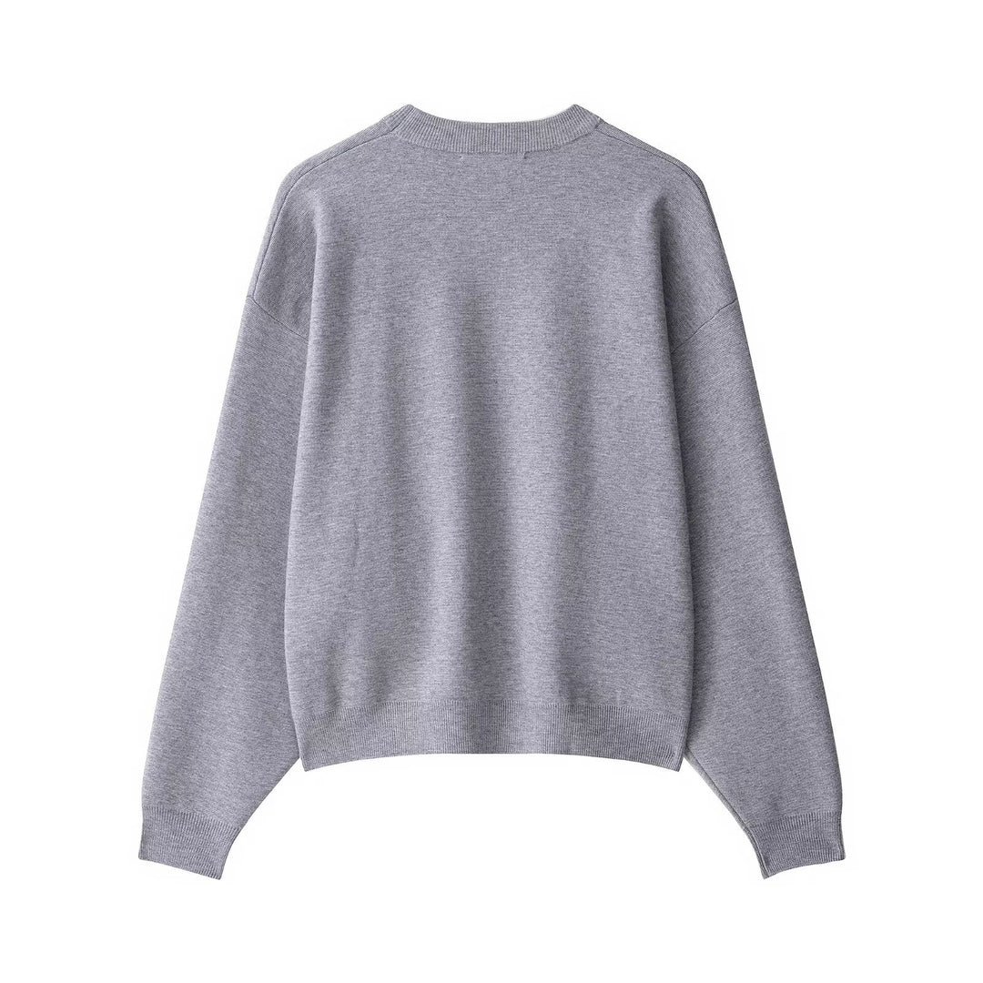 Casual sweatshirt for women with a loose fit and a modern round neck Lune London