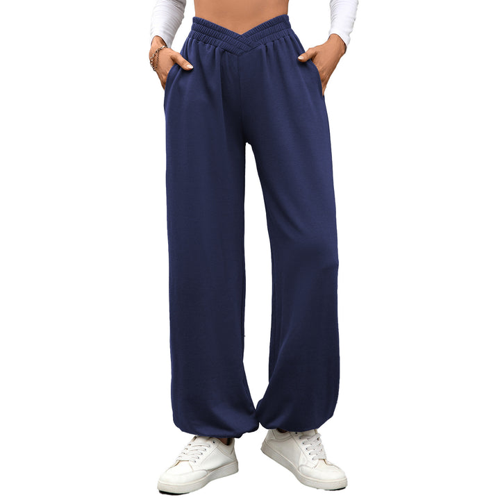 Comfortable Palazzo pants for women with elastic waist and side pockets Lune London