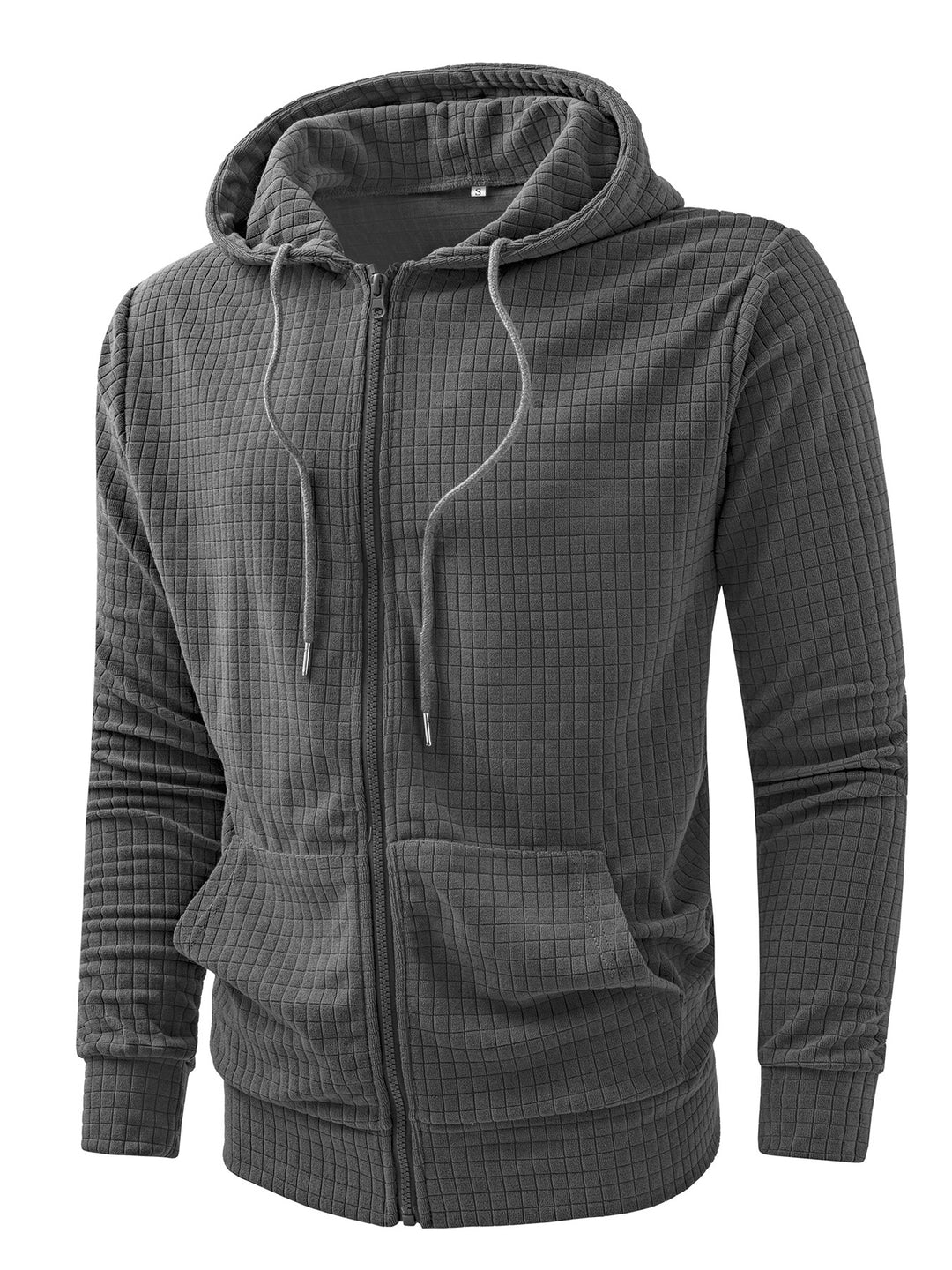 Casual hooded jacket for men with structured design Lune London