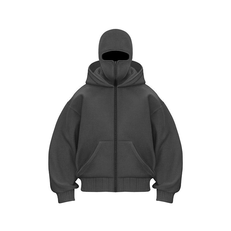 Ladies Oversized Hoodie Jacket with Full Zip Lune London
