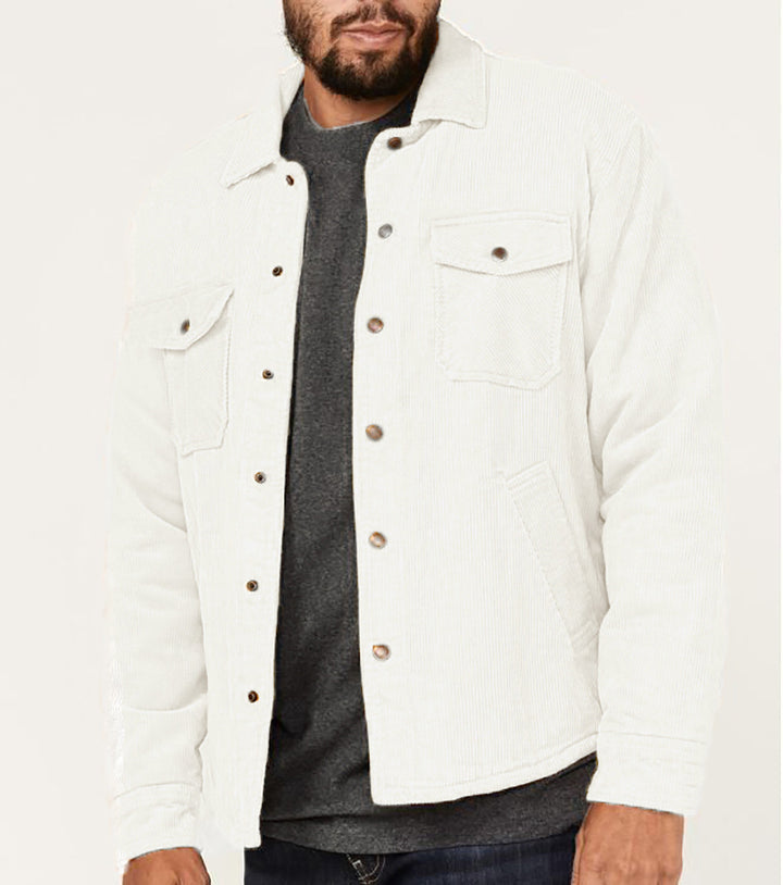 Men's corduroy jacket with practical pockets and elegant design Lune London