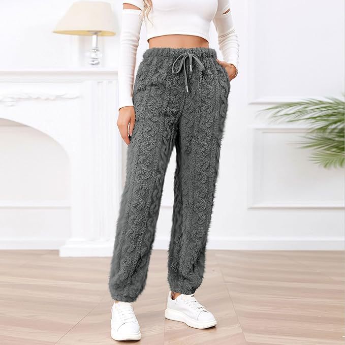 Soft fleece pants for women Lune London