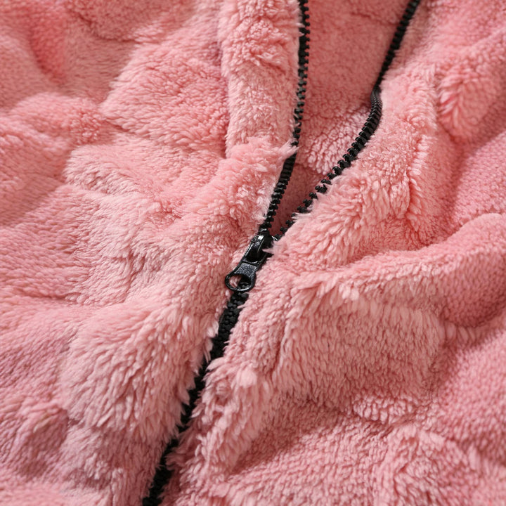 Ladies Soft Fleece Jacket with Hood Lune London