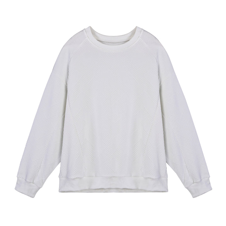 Women's sweater with an innovative structure design and a breathable cotton blend Lune London