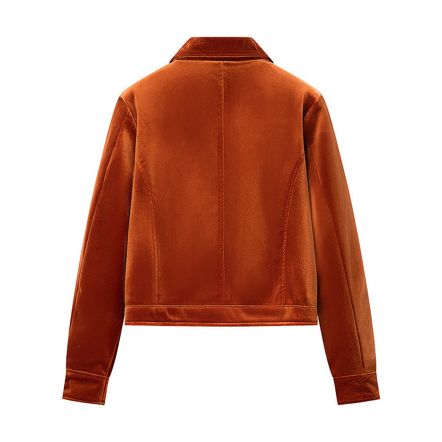 Veste en velours pour femmes Chic & Stil