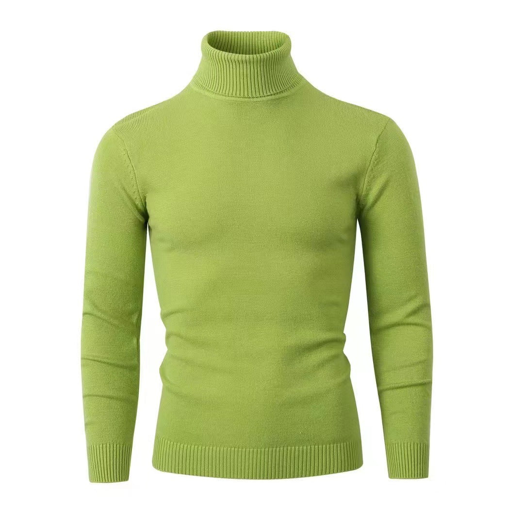 High-quality cotton turtleneck sweater for men Lune London