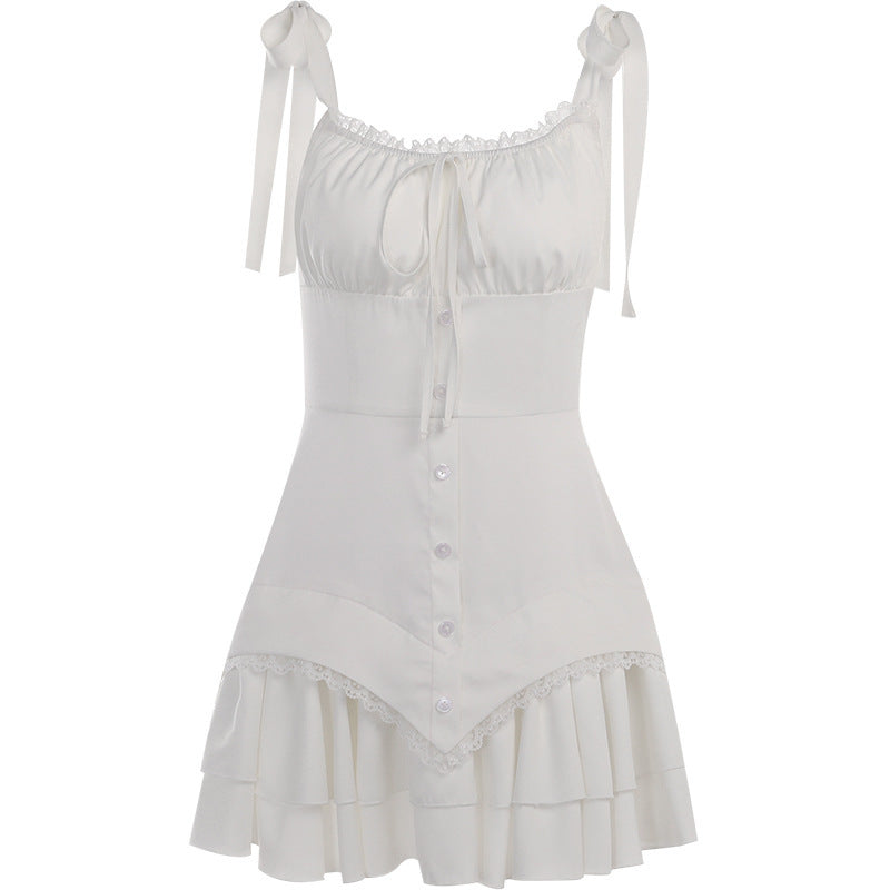 Chic Ruffle Mini Dress for Women
