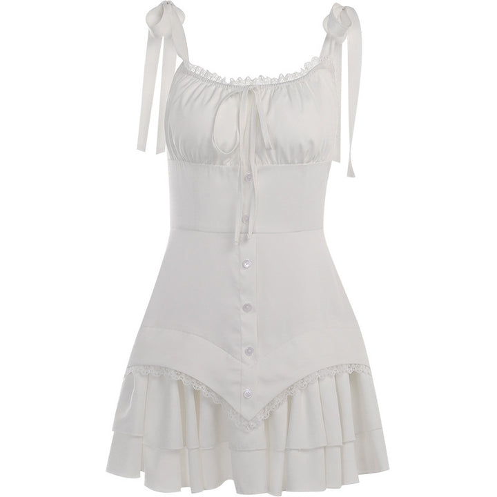 Chic Ruffle Mini Dress for Women