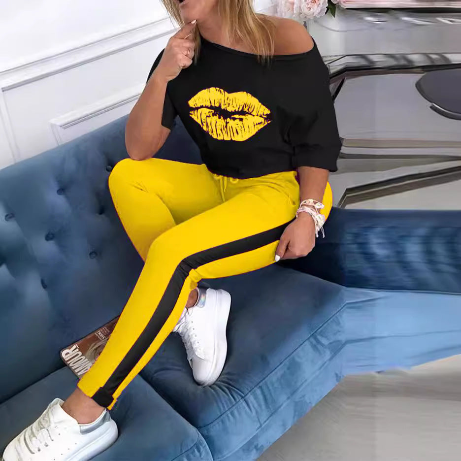 Lune London women's sports top and leggings set
