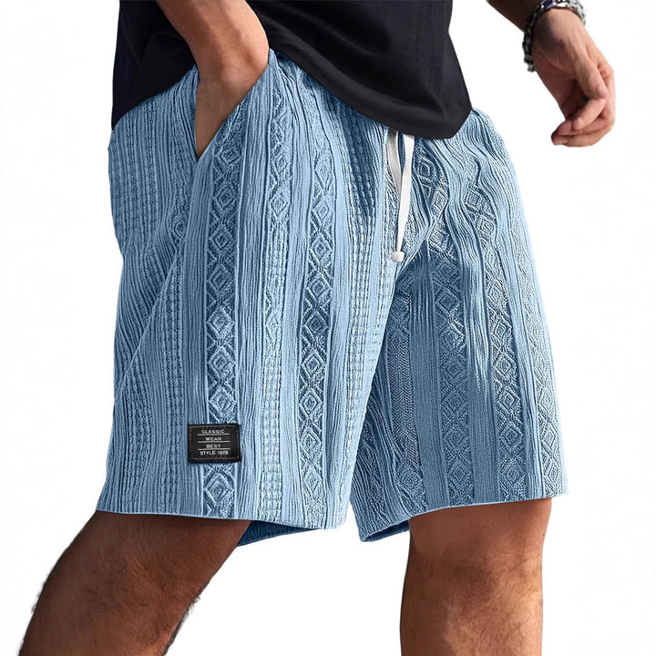Men's Stylish Leisure Pants in Casual Knit Design Lune London