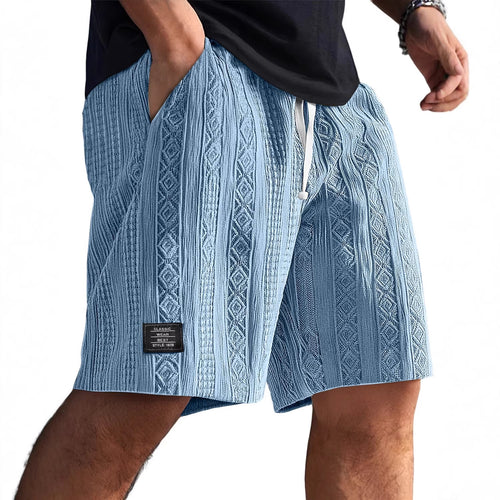 Men's Stylish Leisure Pants in Casual Knit Design Lune London