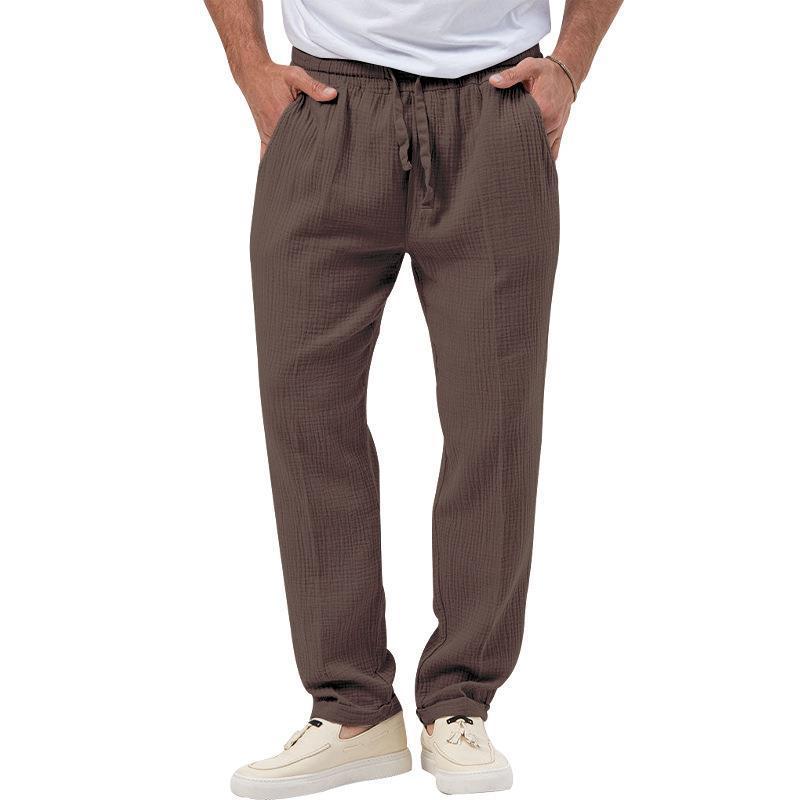 Comfortable leisure pants for men with elastic waist and practical pockets Lune London
