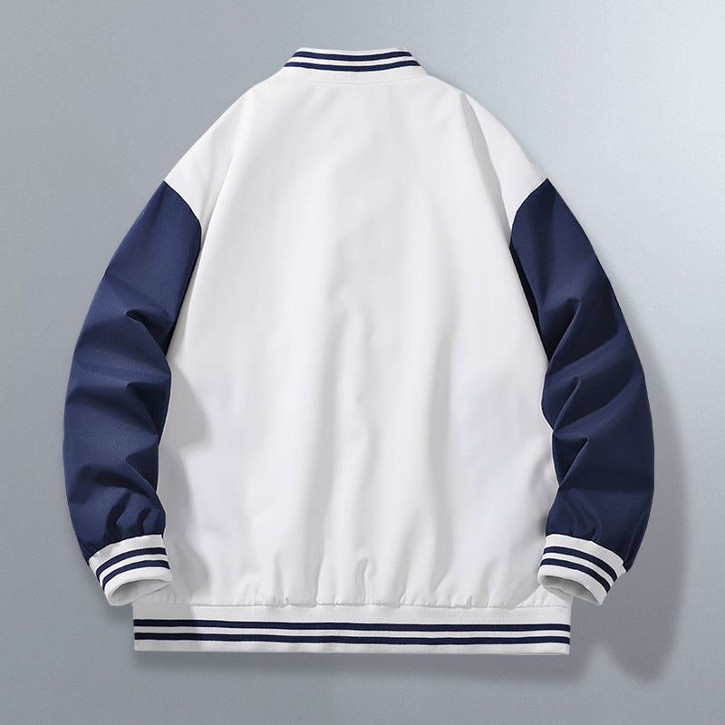 Casual bomber jacket for women with modern contrasting sleeves and functional pockets Lune London