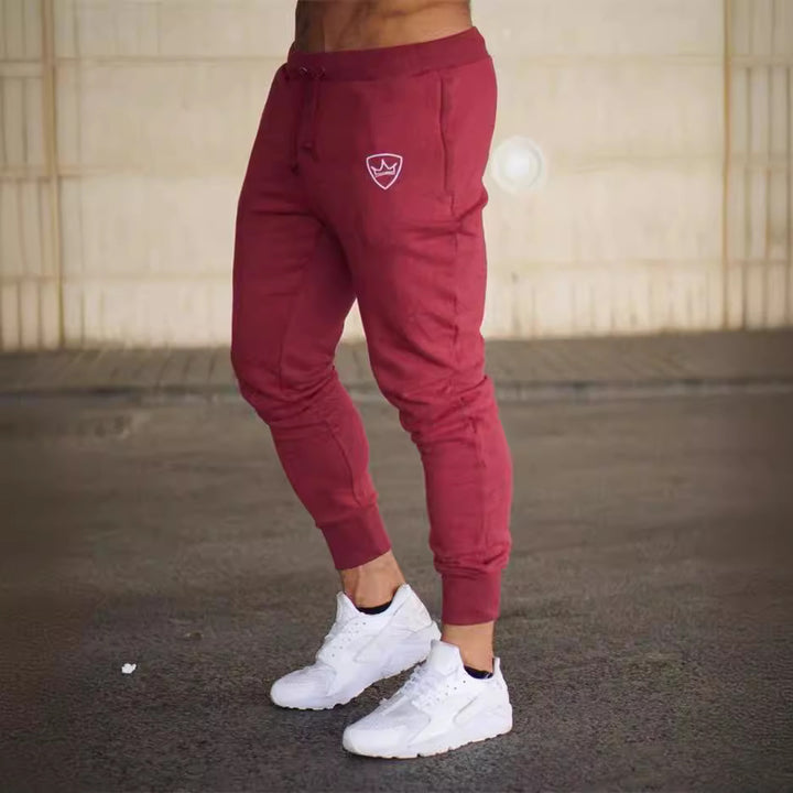 Sporty men's jogger pants with elastic waist and stylish fit Lune London
