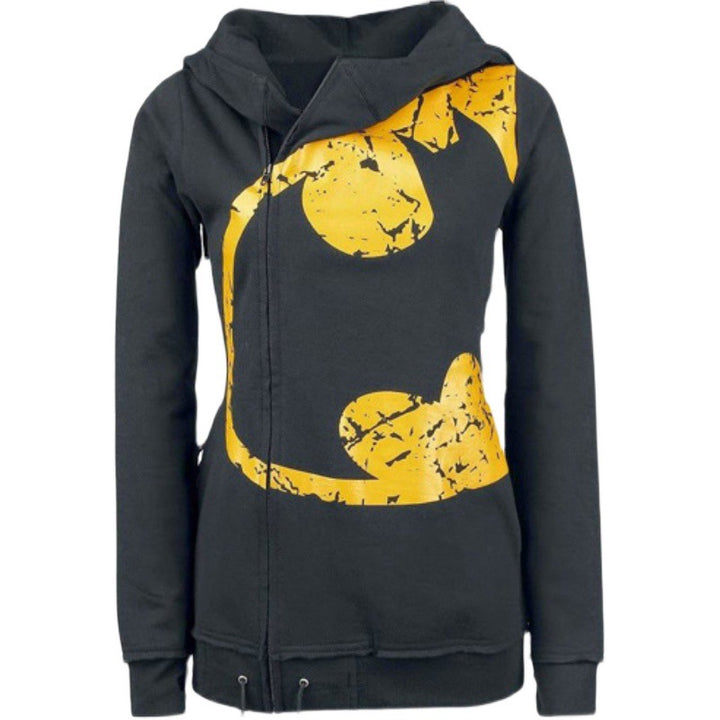 Women hoodie with Bat symbol and casual fit Lune London