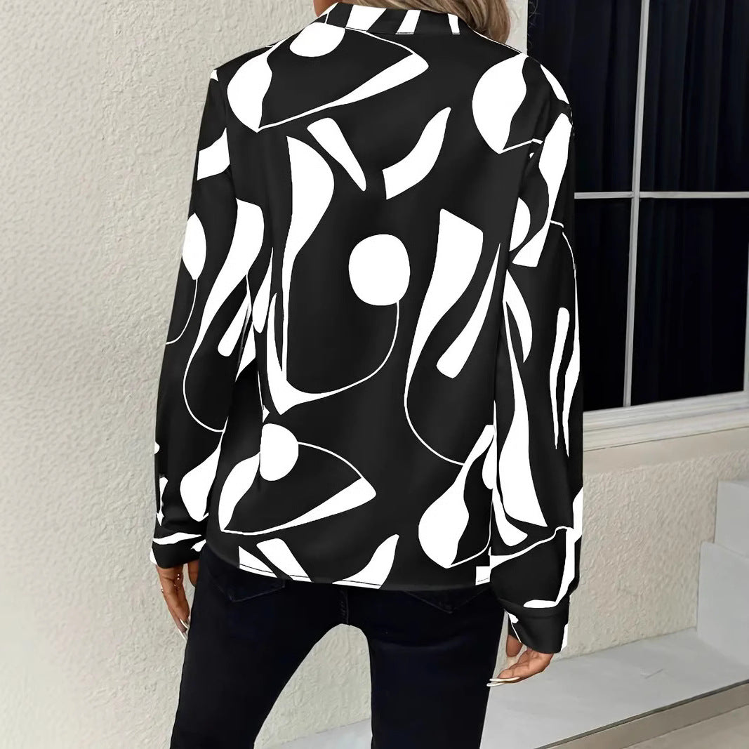 Haute couture blouse for women with modern pattern Lune London