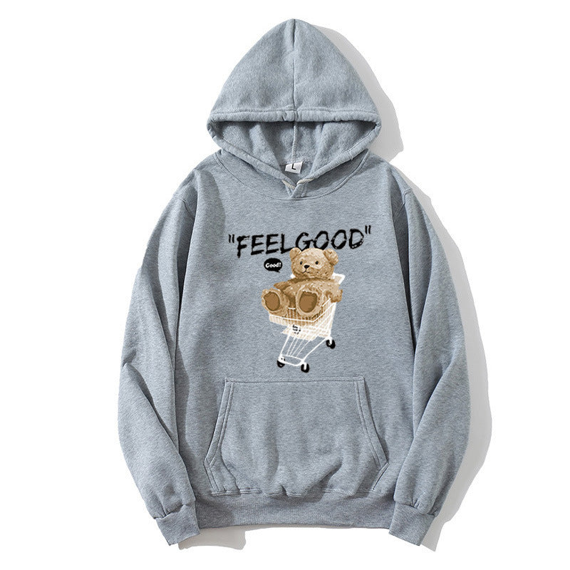 Women's hooded sweatshirt with unique animal motif Chic & Stil