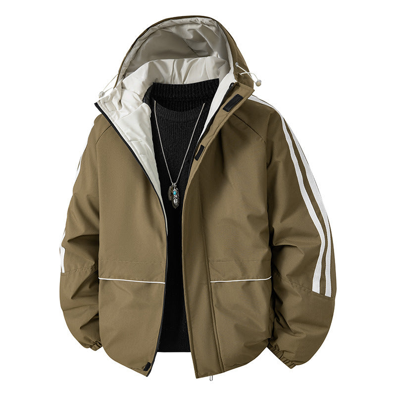 Breathable sports jacket for women with insulating hood Lune London