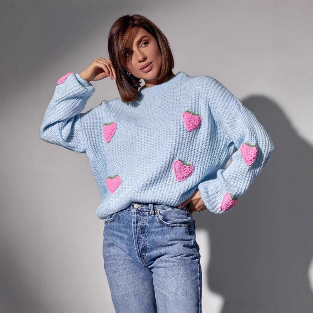 Sweater Women with unique heart-shaped design Lune London