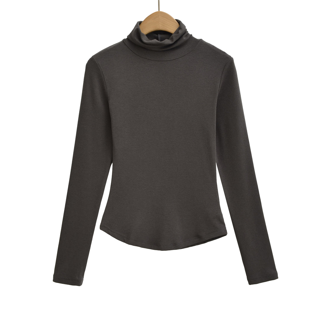 Lune London Women’s Long Sleeve T-Shirt with High Collar