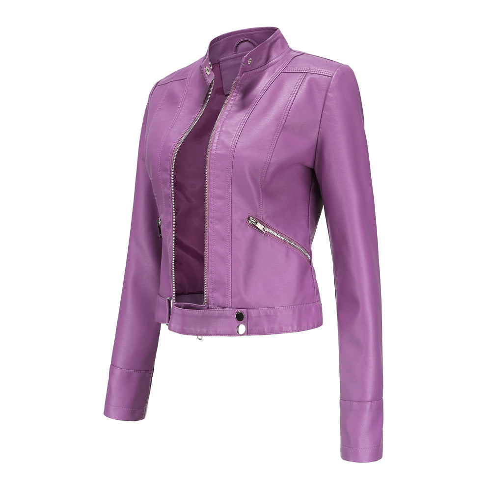 Women's biker jacket with modern cut Lune London
