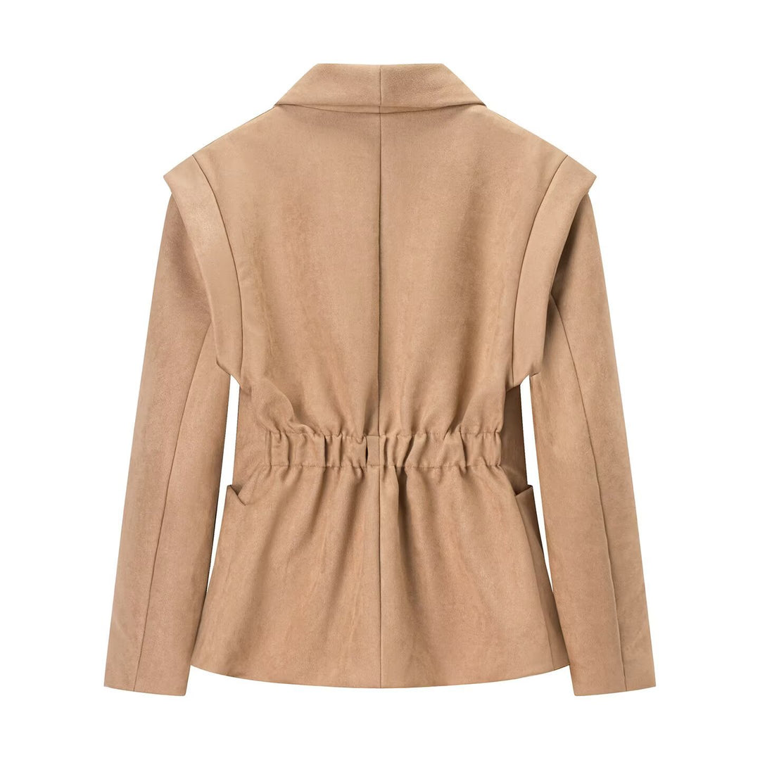 Elegant blazer jacket for women with chic collar Lune London