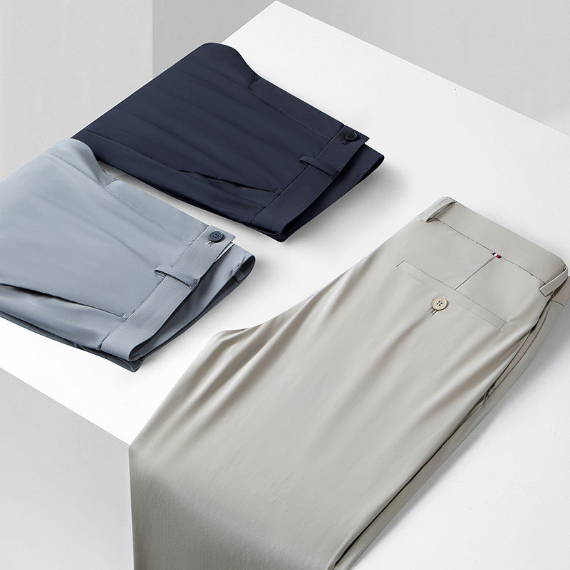 Elegant suit pants for men with breathable structure and slim fit Lune London