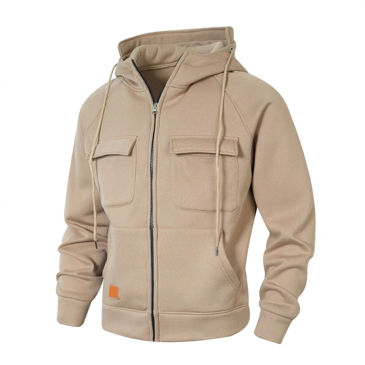 Men's hooded jacket with practical pockets and stylish design Lune London