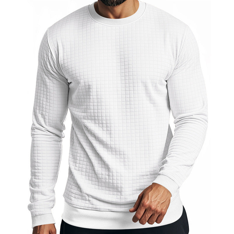 Fashionable knitted sweater for men with textured premium material Lune London