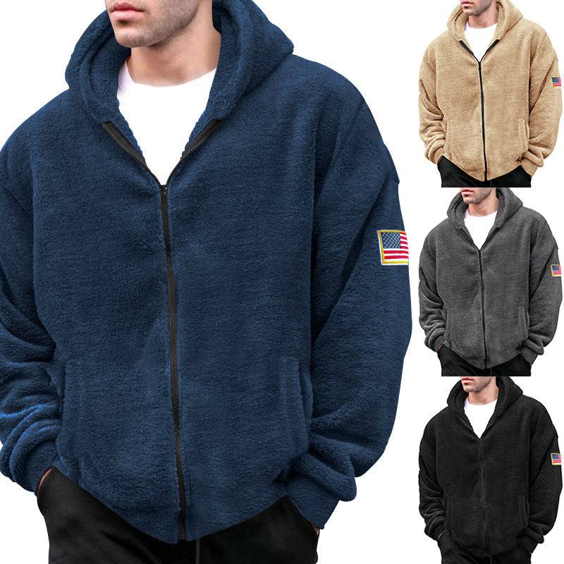 Men's comfortable fleece hoodie Lune London