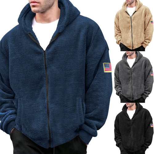 Men's comfortable fleece hoodie Lune London